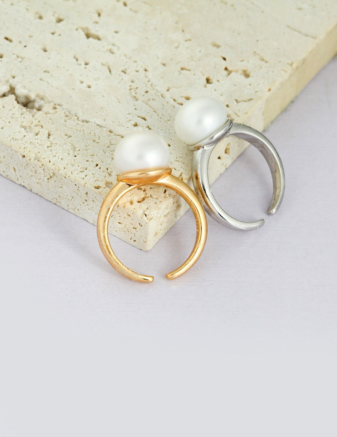 Baroque Pearl Ring