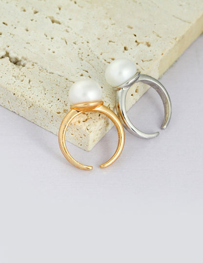 Baroque Pearl Ring