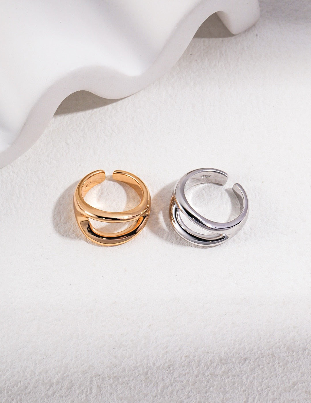 Modern Twist Ring