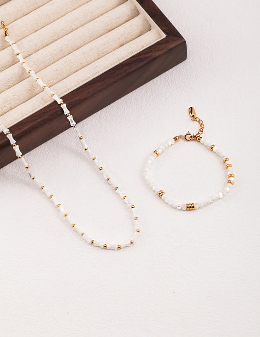 Rising Bamboo Necklace