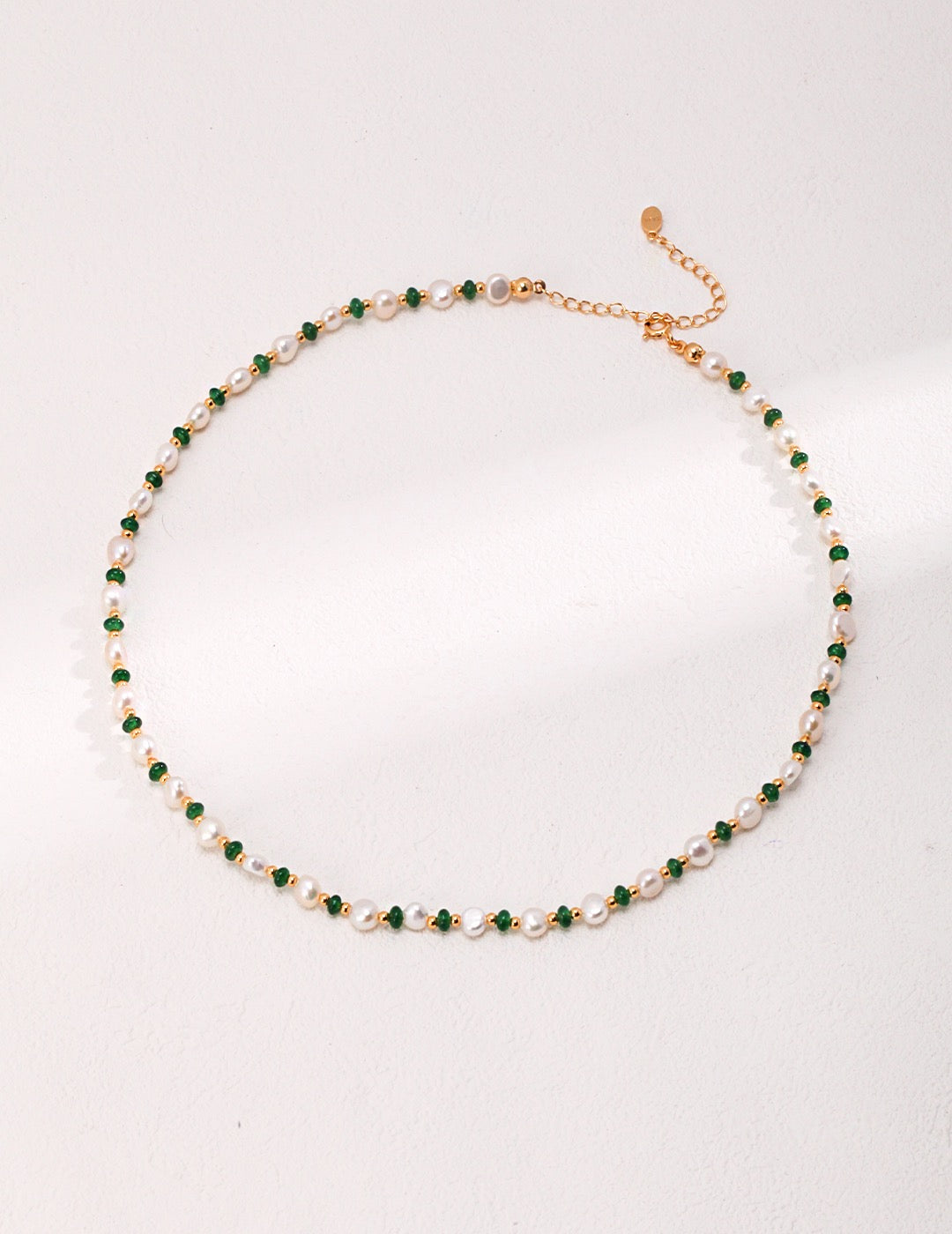 Green Bliss Pearl Necklace