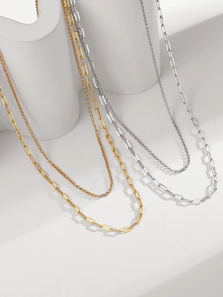 Two-strand Chain Necklace